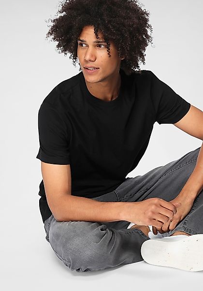 OTTO products T-Shirt ""GOTS zertifiziert – aus Bio-Baumwolle"" Kurzarm, Ba günstig online kaufen