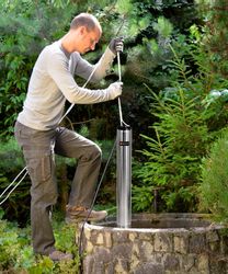Einhell Tiefbrunnenpumpe "GE-DW 1155 N-A" 6.000 l/h max. Fördermenge, Förde günstig online kaufen