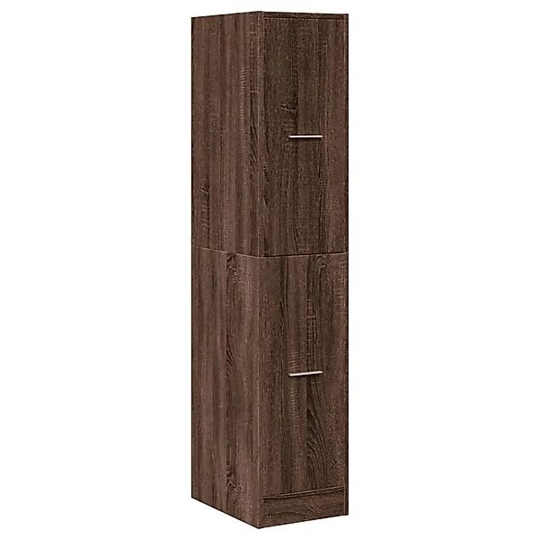 vidaXL Apothekerschrank Eichen-Optik 30x41x144,5 cm Holzwerkstoff 855175 günstig online kaufen