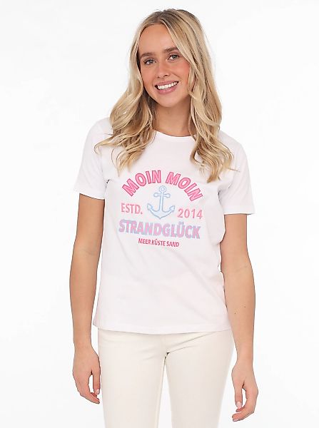 Zwillingsherz T-Shirt "Moin Moin" mit maritimer günstig online kaufen