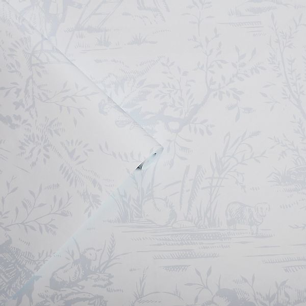 LAURA ASHLEY Vliestapete Toile de Jouy, günstig online kaufen