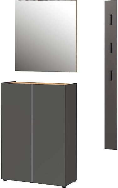 GERMANIA Garderoben-Set "GW-Alviano" 3 Stk. tlg. günstig online kaufen