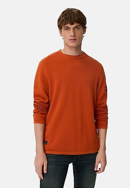 camel active Sweatshirt Pullover aus reiner Baumwolle Langarm günstig online kaufen