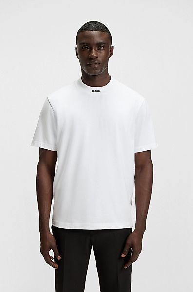 BOSS GREEN T-Shirt "Tee Collar Zone", mit Logo am Ausschnitt günstig online kaufen
