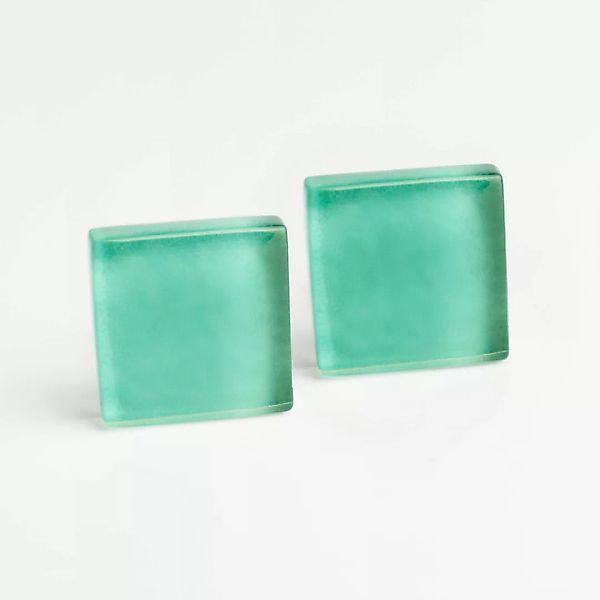 Minimalistische Ohrclips Aus Glas | Pureform günstig online kaufen