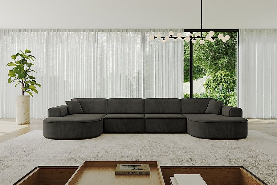 ALTDECOR Wohnlandschaft MARI-U2, Sofa Praktische Bequeme Funktionsecke Couc günstig online kaufen