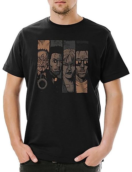 Urban Backwoods Print-Shirt Annville Characters Herren T-Shirt Jesse Comic günstig online kaufen