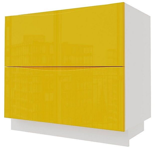 Feldmann-Wohnen Unterschrank Napoli (Napoli, 1-St) 90cm Front- und Korpusfa günstig online kaufen