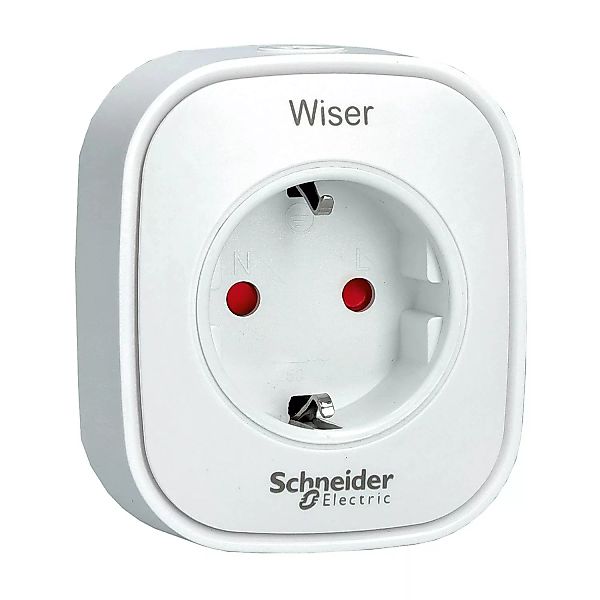 Schneider Electric Wiser Steckdose CCTFR6501 Weiß günstig online kaufen