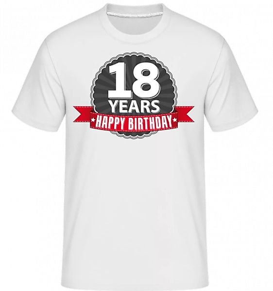 18 Years Birthday · Shirtinator Männer T-Shirt günstig online kaufen
