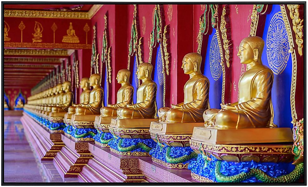 Papermoon Infrarotheizung »Statuen in Tempel«, sehr angenehme Strahlungswär günstig online kaufen