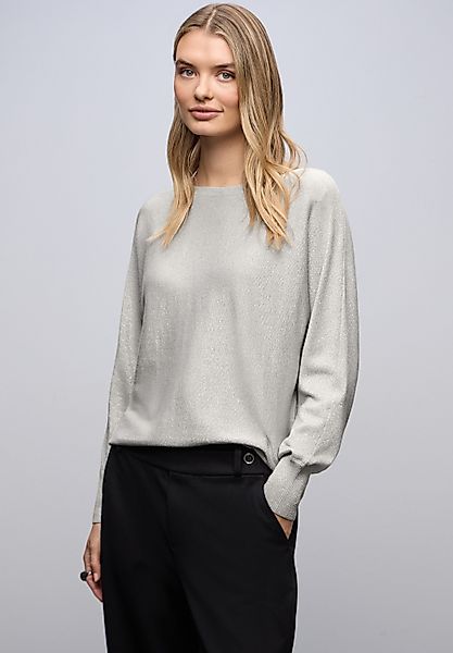 STREET ONE Rundhalspullover mit U-Boot-Ausschnitt günstig online kaufen