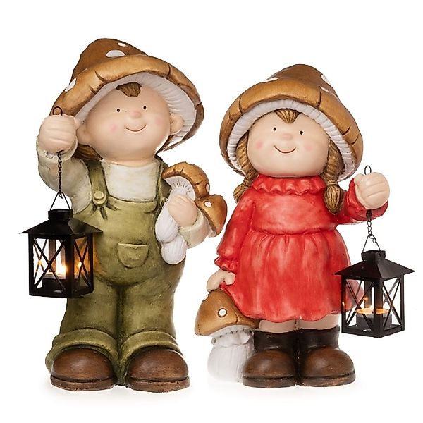 Dragimex Dekofigur Gartenkinder Keramik 39 cm günstig online kaufen