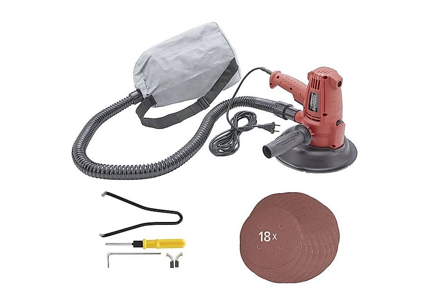 Arebos Deckenschleifer 710W, mit Absaugung, 18x Schleifpapier, max. 1500,00 günstig online kaufen