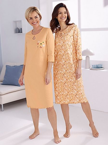 Witt Nachthemd Nachthemden Langarm (2-tlg) günstig online kaufen