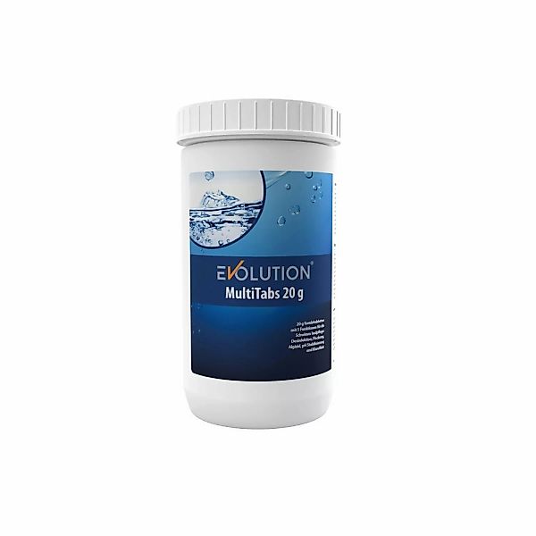 Evolution MultiTabs 1 kg Langsamlösliche 20 g Tabletten Chlor Algizid Flock günstig online kaufen