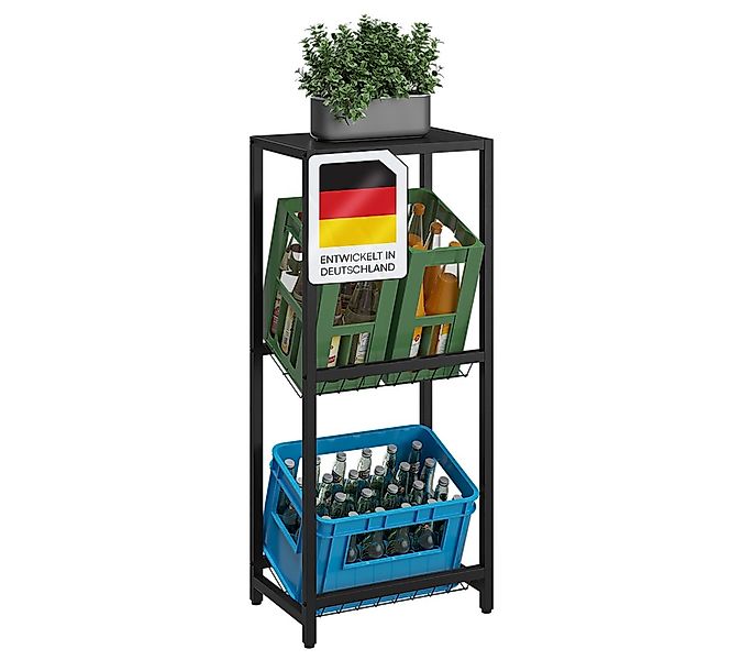 STEELSØN Flaschenregal Montune mit Ablagefläche, Getränkekistenregal in Sch günstig online kaufen