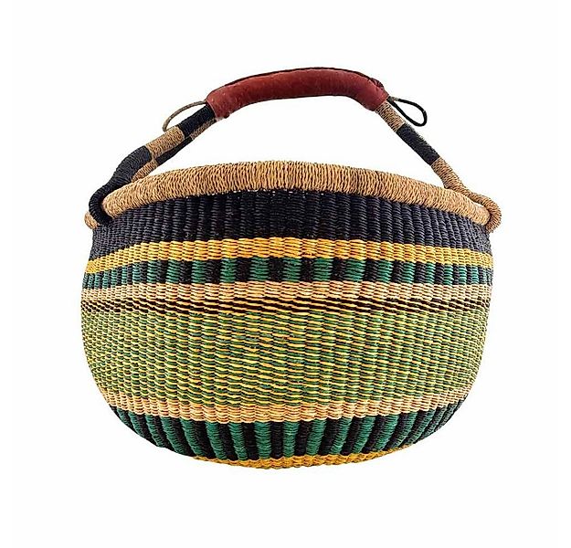 Einkaufskorb Bolga Korb - New Ho - Rund, Kunstvoll geflochtene Bolga Körbe günstig online kaufen