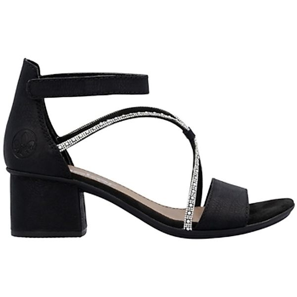 Rieker Sandalette, Sommerschuh, Sandale, Blockabsatz, mit praktischem Klett günstig online kaufen