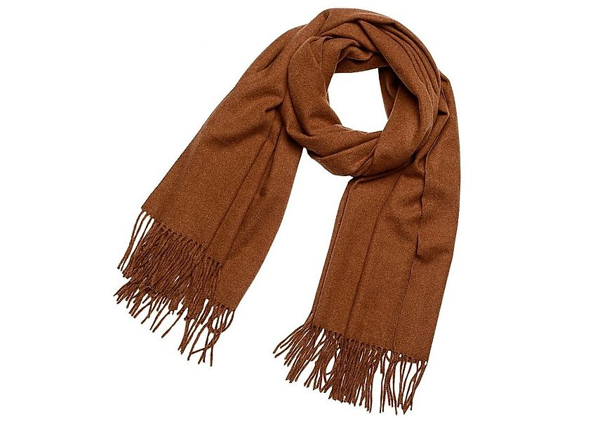 DonDon Schal Schal Winterschal, (1-St), Damenschal, kuschlig weich, mit Fra günstig online kaufen