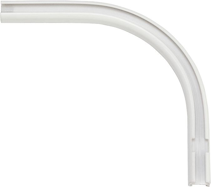GARDINIA Gardinenschiene "Rundbogen" 1 läufig-läufig Fixmaß für Aluminiumsc günstig online kaufen