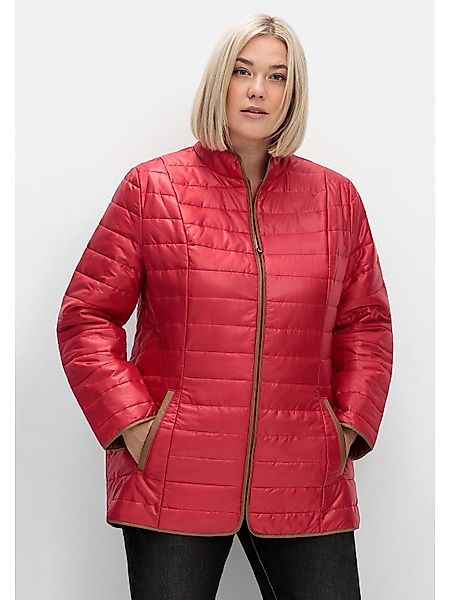 Sheego Steppjacke Große Größen mit Stehkragen günstig online kaufen