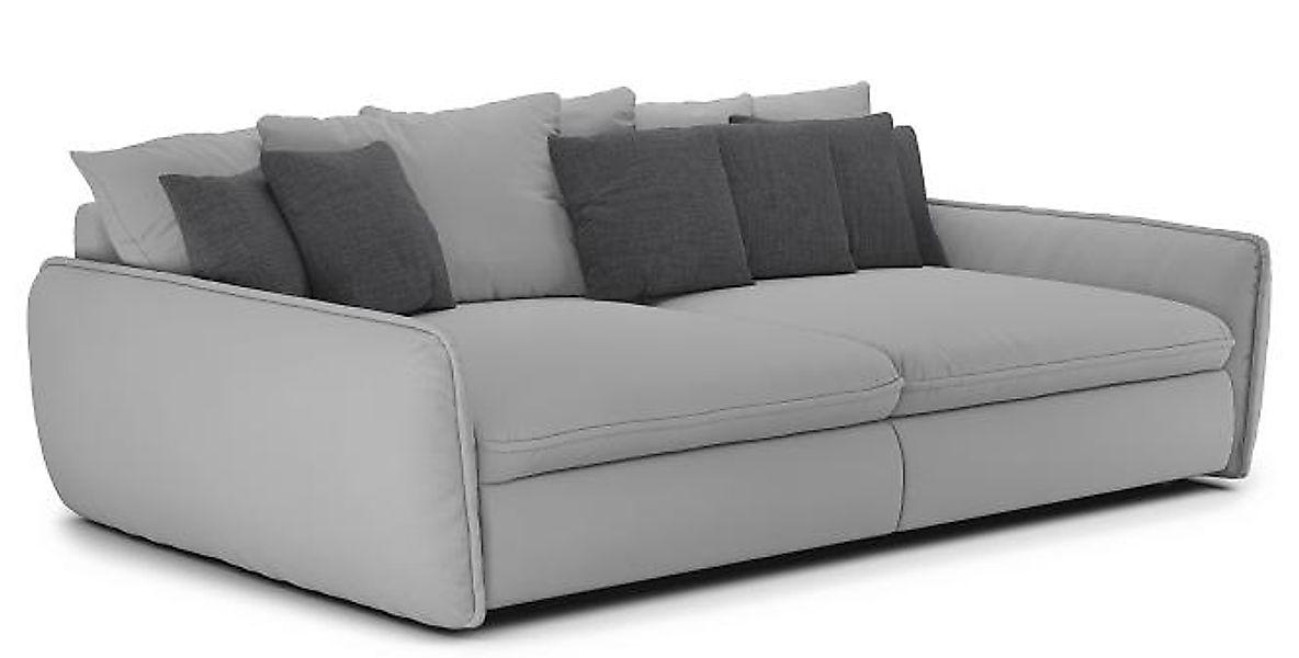 Big Sofa Grau 234 cm breit PHIL günstig online kaufen