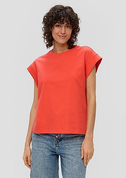 s.Oliver Shirttop T-Shirt aus reiner Baumwolle günstig online kaufen