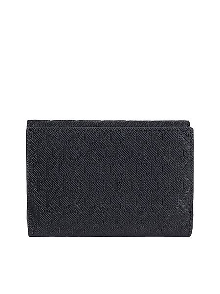 Calvin Klein Geldbörse "CK MUST AOP SMALL TRIFOLD W ZIP" Damen Portemonnaie günstig online kaufen