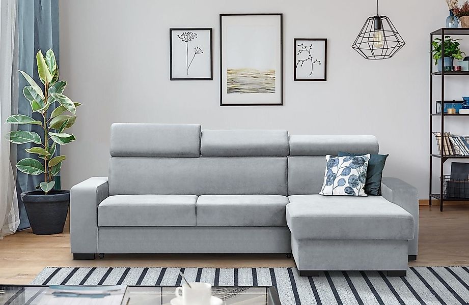 Beautysofa Ecksofa mit Schlaffunktion Fox II, günstig online kaufen