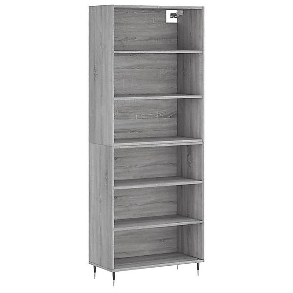 vidaXL Highboard Highboard Grau Sonoma 69,5x32,5x180 günstig online kaufen