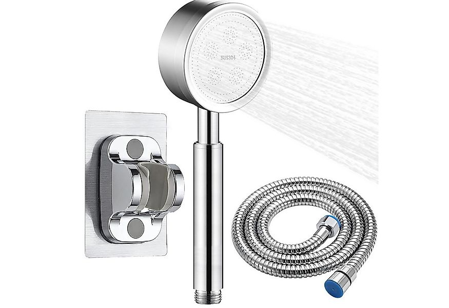 BRAIDOL Handbrause Duschkopf Handbrause mit 1,5M Brauseschlauch und halteru günstig online kaufen