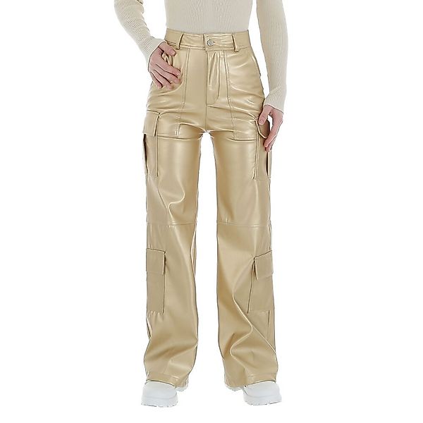 Ital-Design Lederimitathose Damen Freizeit (86365188) Glänzend günstig online kaufen