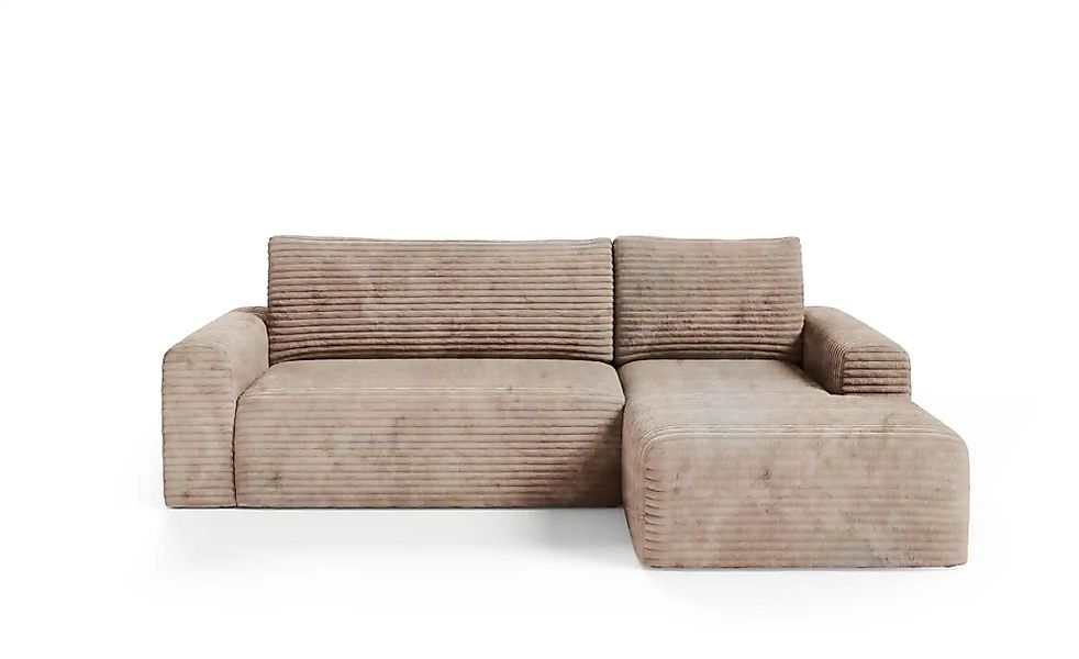 Ecksofa mit Schlaffunktion Sontii ¦ braun ¦ Maße (cm): B: 268 H: 92 Polster günstig online kaufen