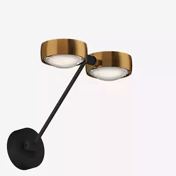 Occhio Sento Parete Doppio 30 Up E Wandleuchte LED, Kopf bronze/Body schwar günstig online kaufen