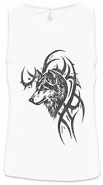 Urban Backwoods Tanktop Wolf & Tribal Ärmelloses T-Shirt Runen Runes German günstig online kaufen