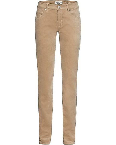 Marc O'Polo 5-Pocket-Hose Samthose Lulea Slim günstig online kaufen