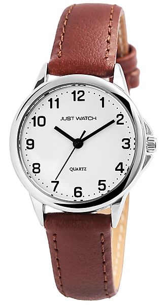 Just Watch Quarzuhr Brigitt mit Echtlederarmband, günstig online kaufen