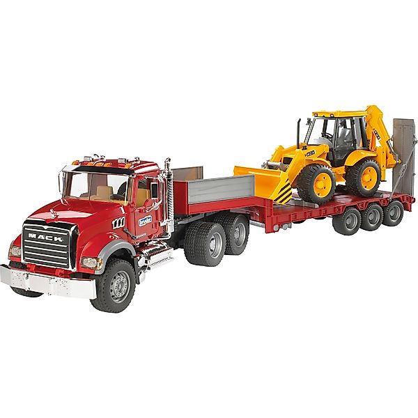 Bruder® Spielzeug-LKW bruder MACK Granite Tieflader günstig online kaufen
