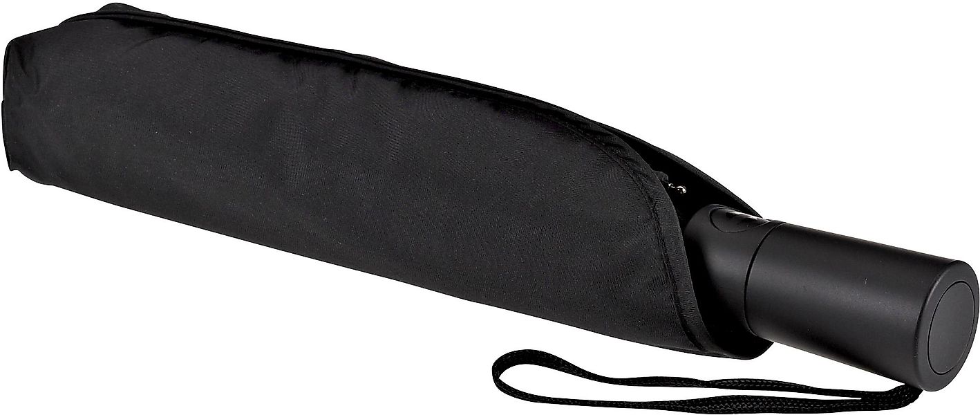 EuroSCHIRM Taschenregenschirm "Automatik 3020, schwarz" günstig online kaufen