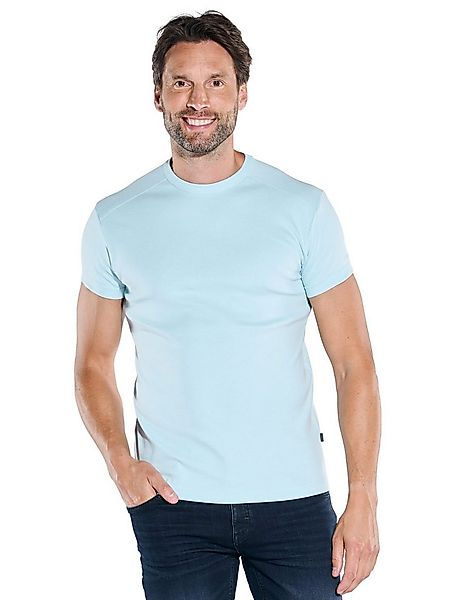 Engbers T-Shirt engbers Herren Basic-Shirt "My Favorite" organic, Hellblau günstig online kaufen