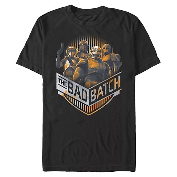 Star Wars - The Bad Batch - Portrait Batch Group Chevron - Männer T-Shirt günstig online kaufen