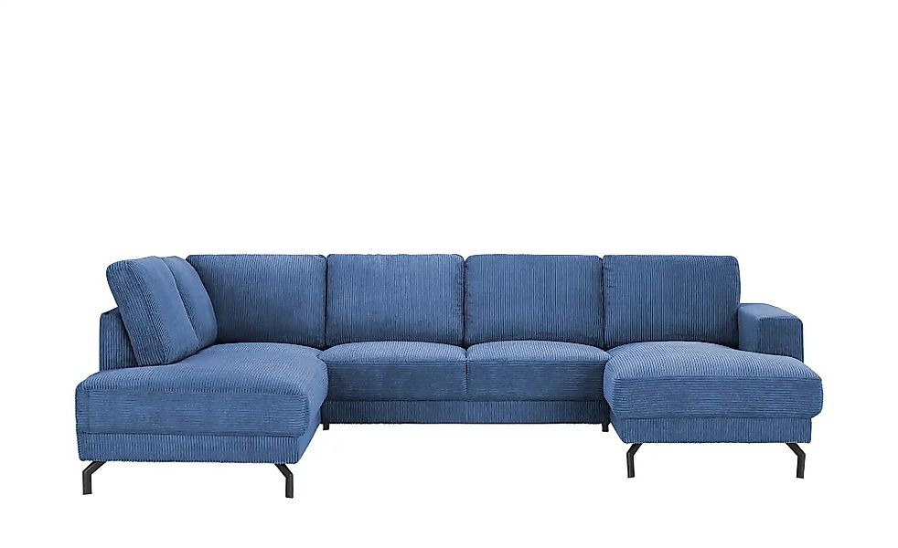 switch Wohnlandschaft  Brazil ¦ blau ¦ Maße (cm): B: 303 H: 78 T: 200.0 Pol günstig online kaufen