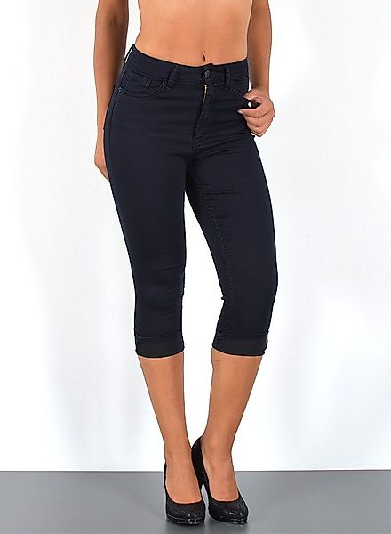 ESRA Caprijeans Damen Capri Jeans Hose günstig online kaufen