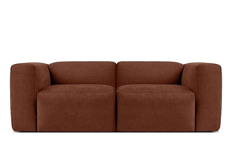 KONSIMO Einzelsofa  Buffo ¦ orange ¦ Maße (cm): B: 210 H: 73 Polstermöbel > günstig online kaufen