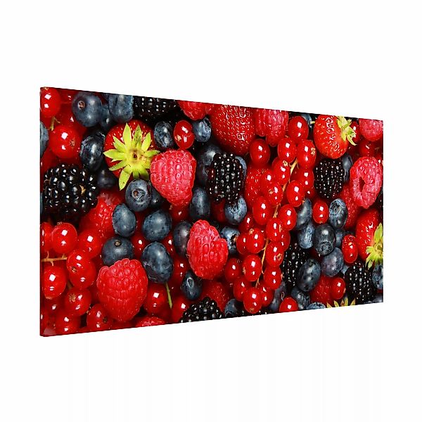 Magnettafel - Querformat 2:1 Fruchtige Waldbeeren günstig online kaufen