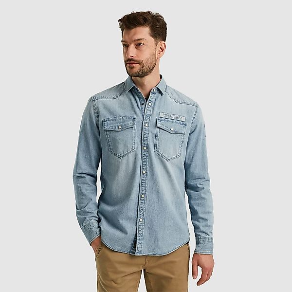 PME LEGEND Jeanshemd Long Sleeve Shirt günstig online kaufen