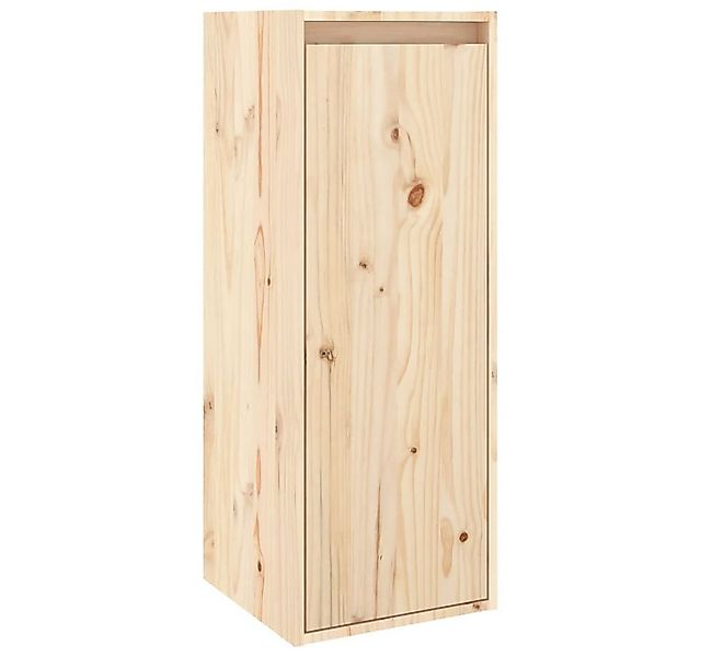 vidaXL Regal Wandschrank 30x30x80 cm Massivholz Kiefer, 1-tlg. günstig online kaufen