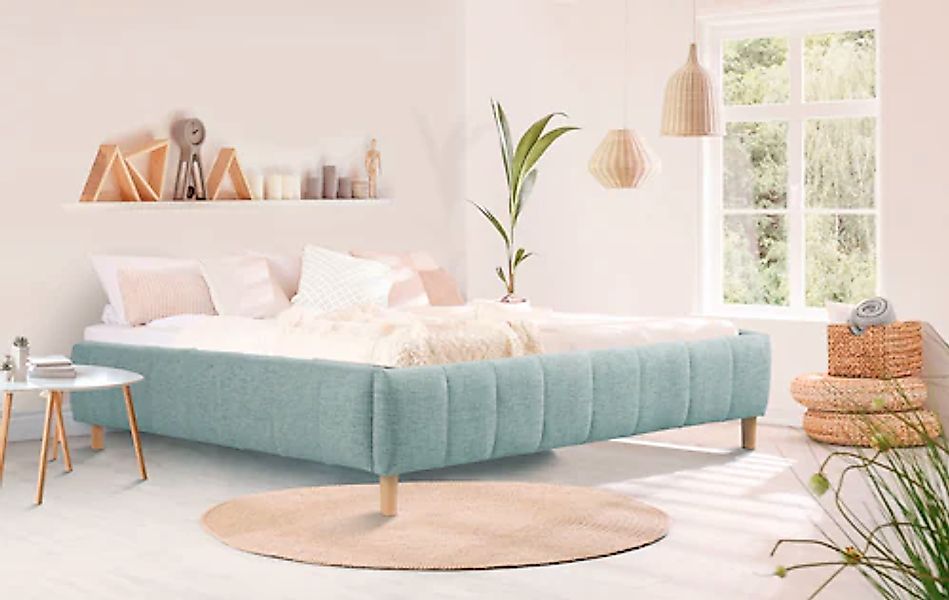 andas Polsterbett "Tarje" in 5 Breiten, auch in Überlänge 220 cm, incl. Rol günstig online kaufen