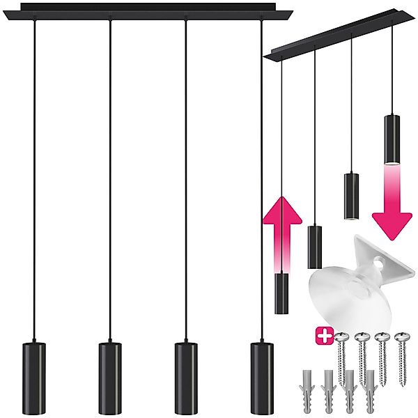 tectake Deckenleuchten Pendelleuchte, Moderne Pendelleuchte im günstig online kaufen